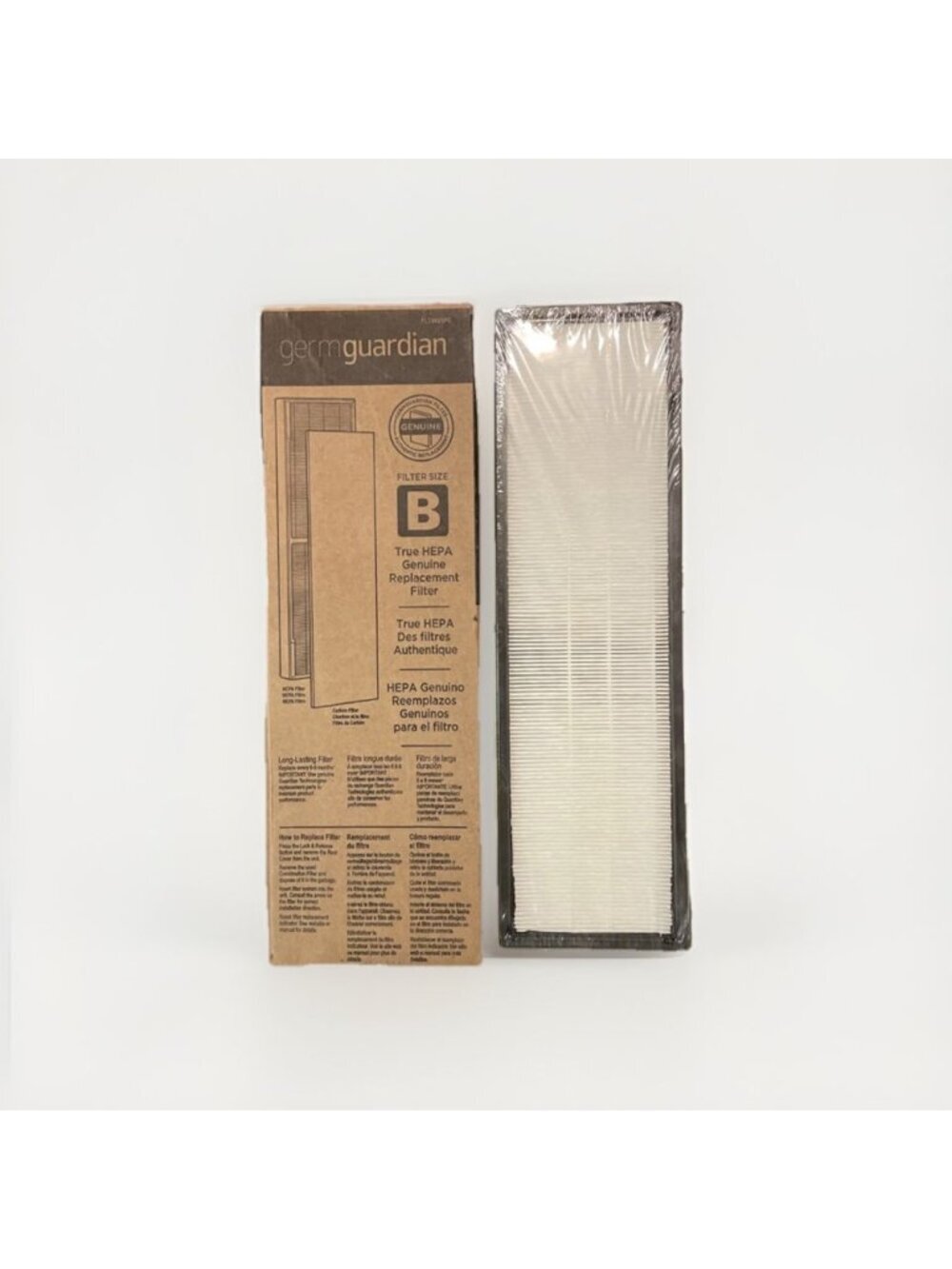 GermGuardian FLT4825 PC Size B HEPA GENUINE Replacement Filter. New In Box